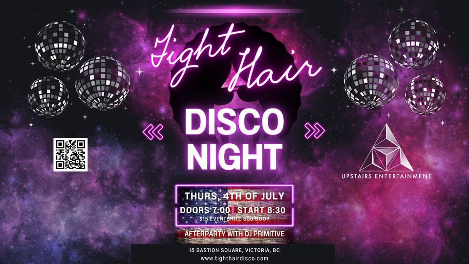 Tight Hair Disco Poster
