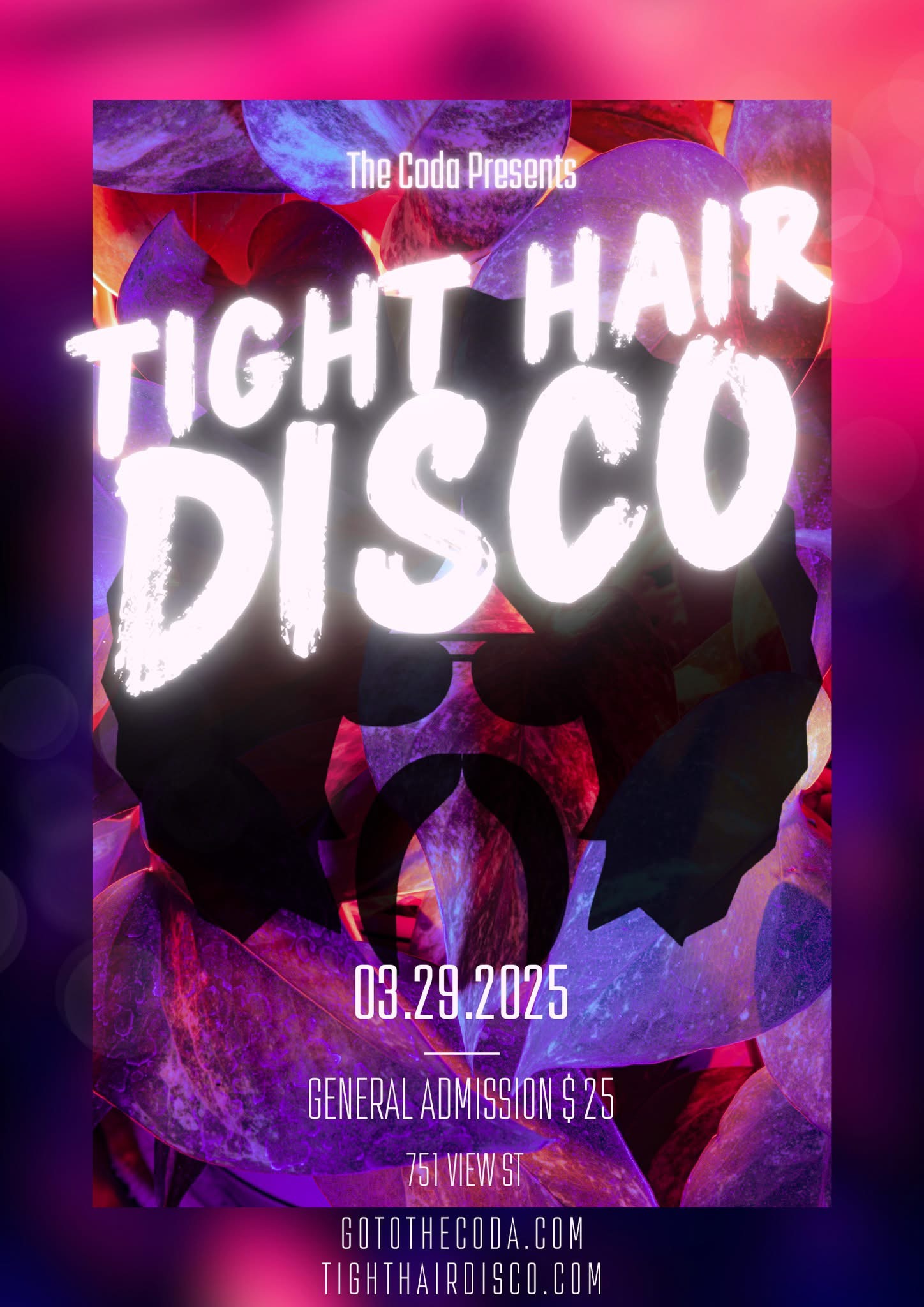 Tight Hair Disco Poster