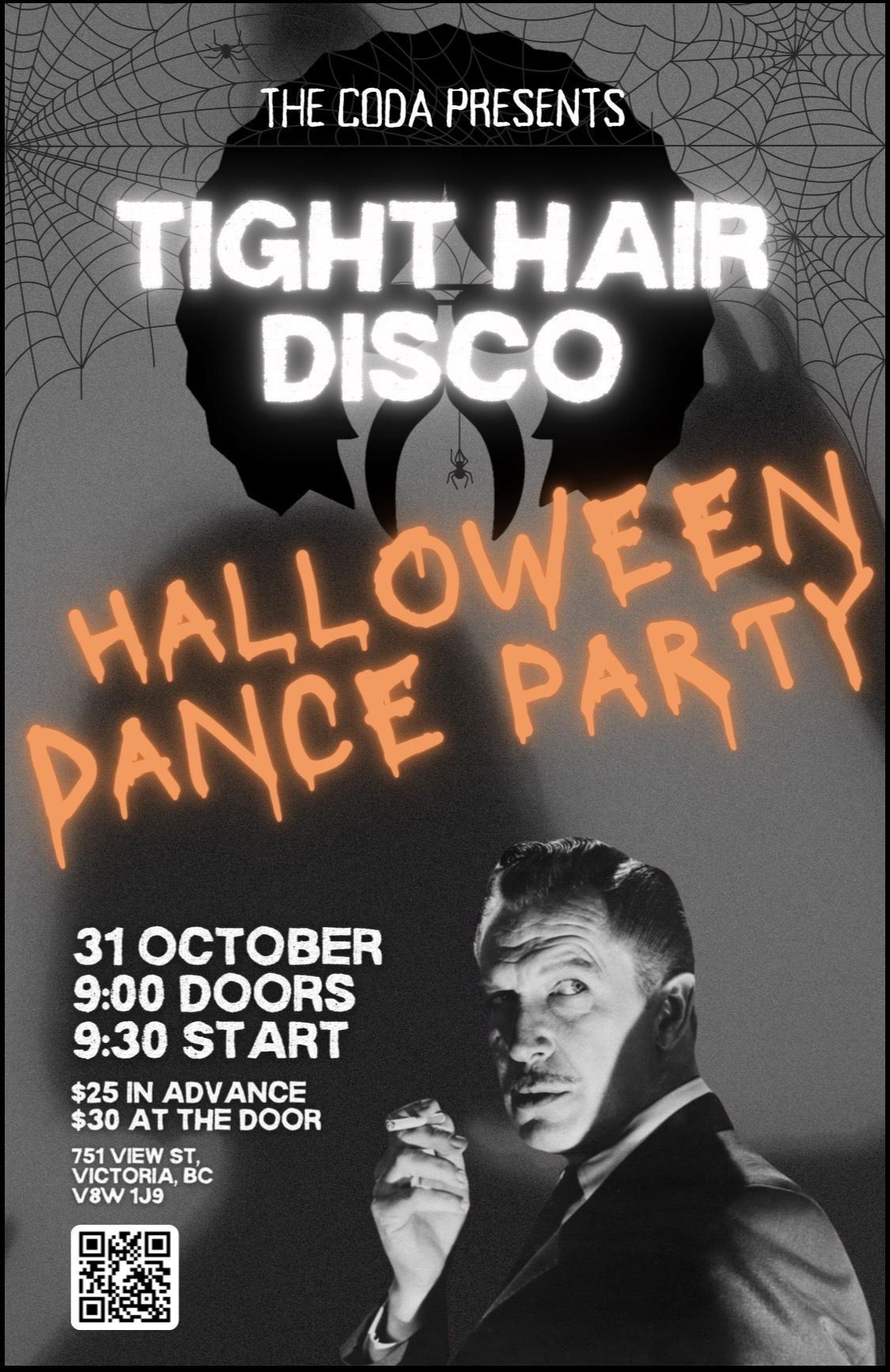 Tight Hair Disco Poster