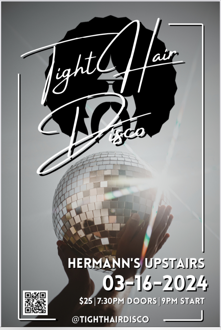 Tight Hair Disco Poster